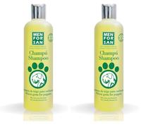 Shampoing pour animaux de compagnie Menforsan Chiots Germe de blé (300 ml) (Confezione da 2)