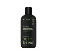 Shampoo 2 in 1 Attitude Super Leaves Bergamot & Matcha Jaune 415 ml