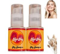 Shampoo a secco Good Asss Hair Day, polvere di shampoo a secco in formato da viaggio per volume hai, polvere di shampoo a secco per tutti i tipi di capelli. (2pcs)
