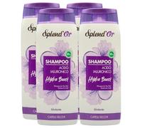 Shampoo ACIDO IALURONICO Hydra Boost, Idratante, Per Capelli Secchi. Dona Luminosità e Morbidezza Alla Chioma, Fragranza Fiorita e Fruttata 300ml (4 Flaconi)