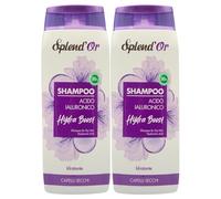 Shampoo ACIDO IALURONICO Hydra Boost, Idratante, Per Capelli Secchi. Dona Luminosità e Morbidezza Alla Chioma, Fragranza Fiorita e Fruttata 300ml (2 Flaconi)