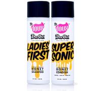 Shampoo al miele The Doux LADIES FIRST e balsamo al miele SUPERSONIC - Set shampoo e balsamo idratanti per ricci - Balsamo senza risciacquo