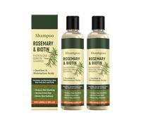 Shampoo al rosmarino e alla biotina da donna, formula riparatrice, 100 ml, shampoo alla cheratina idrolizzata, detergente riparatore per capelli secchi, nutriente e idratante (2)