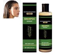 Shampoo al Rosmarino, Formula Detergente Delicata per Pieno, Delicato, Lascia i capelli spessi, voluminosi e morbidi, Freschezza a Lunga Durata, levigante e facile da modellare, Leggero (1PCS)