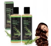 Shampoo al rosmarino per la crescita dei capelli, shampoo biologico al rosmarino, ispessimento e rafforzamento naturale con cheratina idrolizzata contro il diradamento dei capelli e la perdita dei