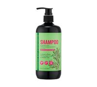 Shampoo al rosmarino per uomini e donne, infuso con biotina, 480 ml/50 ml, olio essenziale per capelli, shampoo rinforzante alla menta e rosmarino, aiuta a ridurre la rottura, per ciocche di capelli p