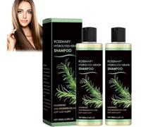 Shampoo alla cheratina idrolizzata al rosmarino, Shampoo all'olio di foglie di rosmarino, Capelli morbidi e soffici, Shampoo al rosmarino (2 pezzi)