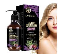Shampoo alla cipolla al rosmarino - Shampoo per capelli per la crescita dei capelli al profumo di cipolla e rosmarino,Shampoo per il recupero dell'umidità, l'ispessimento, la crescita dei Cenmoo