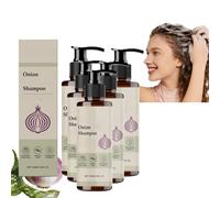 Shampoo alla cipolla Biotina Rosemary,Shampoo idratante per il processo di colore dei capelli,Chiarire shampoo per accumulare,Cura idratante dei capelli per capelli secchi e danneggiati (5)