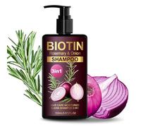 Shampoo alla cipolla e al rosmarino per la crescita dei capelli, per la caduta e il diradamento dei capelli, shampoo idratanti e puliti per la cura dei capelli per capelli più forti