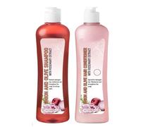 Shampoo alla cipolla e balsamo, 120 ml, set di shampoo idratante per capelli secchi, capelli fragili, capelli grassi e neutri