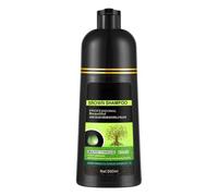 Shampoo alla rugiada da 500 ml Shampoo nero per Shampoo colore istantaneo nero per grigi (1 pezzo nero) Catastrofici Film (Brown, One Size)