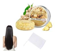 Shampoo Allo Zenzero, Ginger Shampoo Bar Sapone, Ginger Sapone Solido Shampoo, Shampoo Per La Ricrescita Dei Capelli Allo Zenzero, Sapone Per Shampoo Allo Zenzero con Sapone A Schiuma Netta