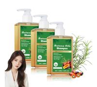 Shampoo all'olio di Batana, shampoo Batana con estratto vegetale, shampoo delicato all'olio di rosmarino, shampoo e balsamo naturale all'olio di Batana, nutre e rigenera i capelli morbidi e soffici