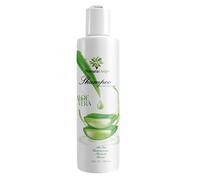 Shampoo Aloe Vera Bio, rivitalizzante per cuoio capelluto e capelli danneggiati e sfibrati, con Elicriso biologico, Pantenolo, Cardiospermum e Vitamina E