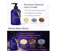 Shampoo Anti Caduta Dei Capelli DHT Blocker Con Biotina Caffeina Olio Di Argan