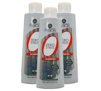 Shampoo Anti-Caduta ZERO STRESS, Arricchito Con Tricodensicare, Estratto Di Rosmarino e Proteine Del Grano 300ml (3 Flaconi)