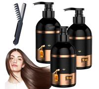 Shampoo anti-capelli, 300 ml/500 ml, anti-perdita di capelli, multipurpose volumizzante Bai Hei Ke, contro la caduta dei capelli, con ginseng giapponese per capelli più spessi (3 pezzi, 300 ml)