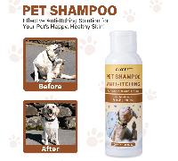 Shampoo anti-prurito per animali domestici - 100 ml - Formula lenitiva per pelle sensibile, adatto per allergie, con pulizia in profondità e idratazione Anti-pruritoFumettoPET