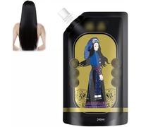 Shampoo anticaduta all'estratto di zenzero, Shampoo antiforfora Polygonum Multiflorum Black Ganoderma, Profumo speziato, Unisex Adulto