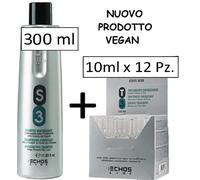 SHAMPOO ANTICADUTA ECHOS ENERGY S3 300ML + FIALE T3 12X10ML KIT PROFESSIONALE