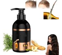 Shampoo anticaduta, shampoo al ginseng giapponese, estratto di piante di zenzero, shampoo anticaduta per capelli, shampoo volumizzante multiuso per tutti i tipi di capelli, capelli nutrienti (500 ml)