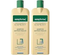 Shampoo Antiforfora - Azione Seboregolatrice e Idratante - con Bio Capigen e Complesso di Estratti Vegetali 400 ml, Gerovital Tratament Expert (Confezione da 2)