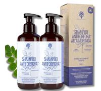 Shampoo Antiforfora EcoBio | Contrasta e previene la Forfora | Shampoo Dermatite Seborroica purificante | 99,5% Naturale Senza SLS e ASL | Con Moringa, Malva Nasturzio e Ortica - 500ml | RedMoringa