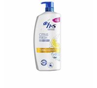 H&S Citrus Fresh Shampoo antiforfora per capelli grassi, 1000 ml, con dispenser Fino al 100% di protezione anticaspa, clinicamente testato. Per uso quotidiano. Freschezza e pulizia con aroma di agrumi
