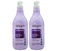 Shampoo ANTIFORFORA Purificante, Per Capelli e Cute Con Forfora. Con Piroctone Olamine e Oli Essenziali Di Lavanda e Limone. Con Tappo Dosatore 500ml (2 Flaconi)