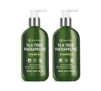Shampoo antifungino di Roycederm Tea Tree: shampoo follicolite per forfora a secco e cuoio capelluto prurito - shampoo chiarificante medicato con oli