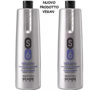 SHAMPOO ANTIGIALLO ECHOS S6 NO YELLOW 2X1L BIANCHI GRIGI PROFESSIONALE ECHOSLINE