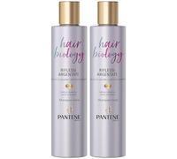 Shampoo Antigiallo, Shampoo Capelli Professionale, per i Capelli Bianchi, Grigi o Biondi, Hair Biology Riflessi Argentati 250 ml (2 Flaconi)