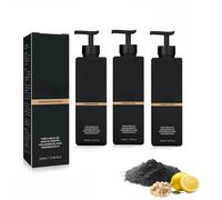 Shampoo attivatore radicale, trattamento per la perdita di capelli con formula naturale di ricrescita, lisci i capelli, per uomini e donne,3pcs