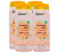 Shampoo Baby CAMOMILLA, Bubble Of Joy, Per Capelli Delicati. Zero Lacrime, Deterge Dolcemente e Delicatamente i Capelli Lasciandoli Morbidi, Vellutati e Luminosi 300ml (4 Flaconi)