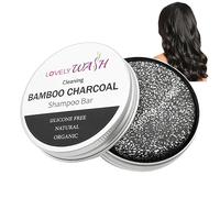 Shampoo Bar al carbone biologico | Shampoo solido naturale per scurire i capelli,Shampoo solido con ingredienti naturali e biologici, shampoo solido al carbone per uomini donne adolescenti Ditanpu