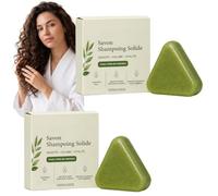 Shampoo Bar Rosmarino, Sapone Solido Volumizzante, Torta Lavaggio Solido e Balsamo Effetto Capelli, Shampoo Bar Burro di Karitè, Blocco Detergente Volumizzante, Sapone Capelli Cuoio (2PCS)