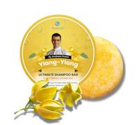 Shampoo bar solido fatto a mano - Shampoo e balsamo naturale per capelli secchi, nutrimento per capelli, previene le punte con shampoo idratante a base vegetale senza SLS (ylang-ylang)