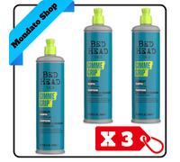 SHAMPOO BED HEAD 600 ml DOSATORE TEXTURE CAPELLI CRESPI E FORTI (X3)