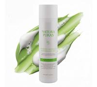 Shampoo Biologico Cute Sensibile con Aloe Vera, Cheratina Vegetale e Olio di Semi di Lino - Rinforza i Capelli Secchi e Danneggiati - Senza Siliconi e Solfati - NaturaPuras 250 ml