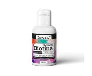 Shampoo Biotina e Aloe Vera 100 ml Drasanvi