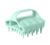 Shampoo Brush, Silicone Scalp Massager, Manual Soft Bristle Design, Scalp Care Scrubber, Ideal for Wet and Dry Use, Shower Bathroom Travel, 3.35x3.15x2.76 inches, 1 Piece, 90g
