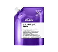 Shampoo capelli crespi L'OREAL Serie Expert Refill Keratin Alpha Sleek 500ml