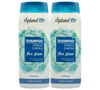 Shampoo CETRIOLO E ARGILLA Pure Action, Per Capelli Grassi, Purificante. Deterge Delicatamente Ma Efficacemente, Purificando Il Cuoio Capelluto 300ml (2 Flaconi)