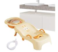 SHAMPOO CHEAD - Sedia per capelli per bambini pieghevoli | Head Rest Recliner Rinser Seat | Supporto regolabile comodo per casa, salone, bagno, toilette e ragazzi di design adatti ai viaggi di età