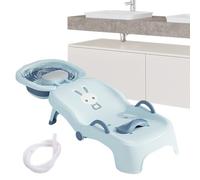 SHAMPOO CHEAD - Sedia per capelli per bambini pieghevoli | Head Rest Recliner Rinser Seat | Supporto regolabile comodo per casa, salone, bagno, toilette e ragazzi di design adatti ai viaggi di età
