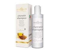SHAMPOO CHERATIN RINFORZANTE ANTICATUTA - ARRICCHITO CON COMPLESSO POLIVITAMINICO, B5, NIANCINA, OLIO DI SEMI DI LINO 200 ml