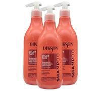 Shampoo COLOR PLUS Protettivo, Per Capelli Colorati o Con Mèches. Con Estratto Di Papavero e Revocolor Complex. Con Tappo Dosatore 500ml (3 Flaconi)