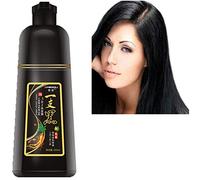 Shampoo colorante istantaneo per capelli,500ml Shampoo per capelli neri 3 in 1,NIENTE più capelli grigi o bianchi,per uomo donna, ritrova colore e giovinezza per i tuoi capelli