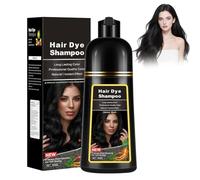 Shampoo colorante nero,3 in 1 shampoo tintura capelli istantanea, Shampoo Colorante Nero per Donna Uomo, Colorante Capelli Istantaneo, Hair Color - Naturale Colore-500ML